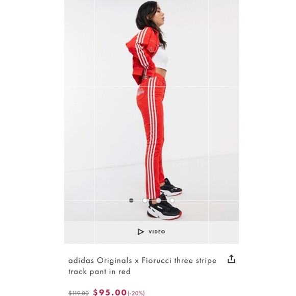 🚫🚫SOLD Adidas X Fiorucci pants pants. SOLD 🚫🚫 - Picture 7 of 8